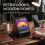 Desktop Pixel LED Screen  Speaker, Programmable Pixel Wireless Speaker Sound Device for PC Room Decor B 7