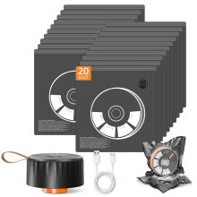 20Pcs 3D Printer Filament Vacuum Storage Bag Kit with Pump Reusable Sealed Moisture Proof Dustproof PLA ABS PETG Dryer