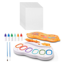 Children Drawing Graffiti Drawing Magic Drawing Board Toy Early Education Enlightenment Drawing ColorfulPuzzle ForKids A