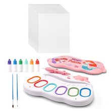 Children Drawing Graffiti Drawing Magic Drawing Board Toy Early Education Enlightenment Drawing ColorfulPuzzle ForKids B