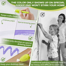Children Drawing Graffiti Drawing Magic Drawing Board Toy Early Education Enlightenment Drawing ColorfulPuzzle ForKids C