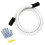 WPW10545278 Dishwasher Drain Loop Hose with Check Valve for   Models, with Installation Gloves 1