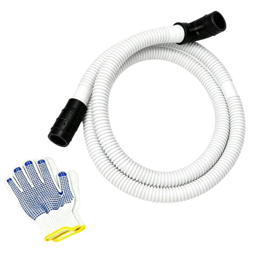 WPW10545278 Dishwasher Drain Loop Hose with Check Valve for   Models, with Installation Gloves