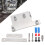 Front  Sensor Protection Kit, Collision Avoidance  Cover and Accessories for  CR-V  2023-2026 6