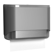 Wall Mount Paper Towel Dispenser, Multifold Paper Towels Dispenser with Key Lock Commercial Hand Paper Towel Holder