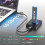 10Gbps M.2 SSD Enclosure, RTL9210C Dual Protocol NVMe &  M.2 SSD Reader, USB 3.2 Gen2 Type-C External M2 SSD Case 4
