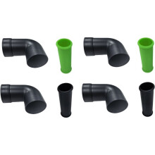 Vacuum Hose Elbow Connector 58Mm Flexible Sleeve Adapter for Shop-Vac Woodworking Saw Dust Collection Collector