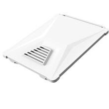For Mwin Starlink Protective Cover - Waterproof & Scratch-Resistant Silicone Case for Antenna White