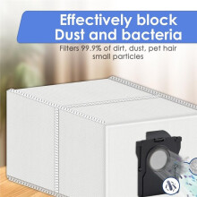 Compatible for ( for D20 / D20 ) Vacuum Parts Main Side Brush Dust Bag Filter Mop Cloth Accessories