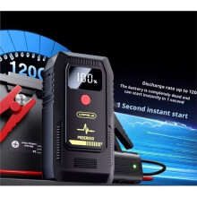 1000A Jump , Portable Car Battery Booster, Emergency Power Bank, Clamps, USB Charger, LED Light.