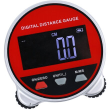 Cinta Métrica Electrónica de Alta Precisión, Portátil, con Pantalla LCD, Medidor de Distancia Digital Recargable para Trabajos en Madera