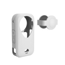 For X6 Silicone Protective Case Body + Lens Silicone Case Set Dustproof Shock-Resistant Camera Accessories A