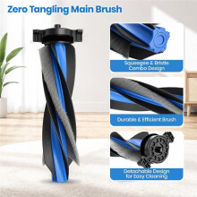22 PCS Replacement for  Deebot X12 OmniCyclone Robot Vacuum Main Side Brush Filter Mop Accessories