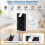 22 PCS Replacement for  Deebot X12 OmniCyclone Robot Vacuum Main Side Brush Filter Mop Accessories 5