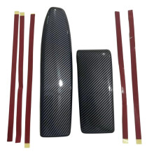 1Pair Center Console Armrest Box Cover Sticker for - C-Class W204 GLK X204 07-14 Storage Box Trim Panel B