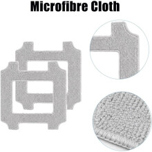 Lot de 12 Lingettes de Nettoyage pour Robots Lave-Vitres pour Mova N1, Chiffons en Microfibre Lavables pour un Nettoyage Sans Traces