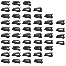 Clips Autoadhesivos para Gestión de Cables, Soporte para Cables, Abrazadera para Cables de Escritorio, Pared, Hogar, TV, PC, Organizador de Cables