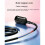Magnetic Charging Base Adapter for  Mic  2 Transmitter Charging Cable Adapter Fast Charge Portable Power Base 6