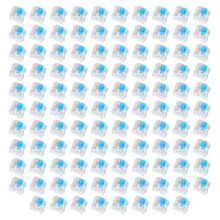 108 Pcs Mechanical Keyboard Switches, 3 Pin Pre-Lubricated Clicky Key Switches for Mechanical Gaming Keyboard