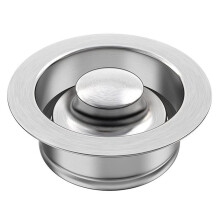 Stainless Steel Sink Flange and Stopper - Universal Drain Fit for Garbage Disposal Replacement Accessories