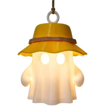 New Cute Camping  Night Light LED Campfire  Lampshade, Halloween  Table Lamp Shade (Lamp Not Included) A
