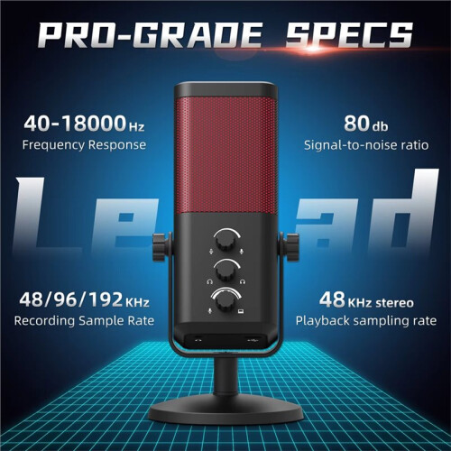 M7 RGB Gaming Microfoon Professionele Dynamische Cardioïde Condensator Studio Broadcast Spraak Podcasting Computer Gaming Microfoon 2