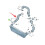 7E0145709D Turbocharger Charge Air Pipe for  Multivan 2.0T 2003-2019 Engine Cooling System 4
