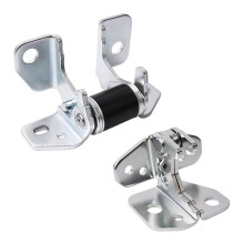 2PCS Upper+Lower Left Side Front Door Hinge 55113665AI 55113661AC for Grand Cherokee WK2 Durango 300 13-23