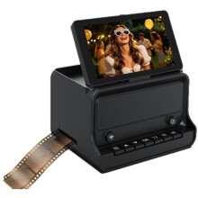 5-Inch Flip Screen Film Scanner, WiFi Wireless Transfer to Phone, High Resolution Photo Digitizer Converter