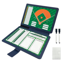 Lavagna Magnetica Bifacciale per La Formazione di Baseball, Lavagna Cancellabile A Secco per Allenamento, Lavagna Tattica Portatile per Softball e