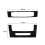 Air Conditioner CD Control Panel Plastic Cover Car Interior Accessoriers Sticker for  3 Series E90 E92 2005-2012 6