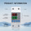 Din Rail Dual Display Adjustable over Voltage Current and Under Voltage Protective Device Protector Relay 63A 230V 1