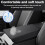 Center Console Cover for   2024 Accessories Armrest Cover Anti-Scratch Middle Console Pad Protector 4