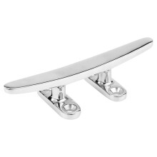Marine Grade Low-Profile Dock Cleat, Flat Top Trimline Boat Cleat for Boats Sailboats Piers