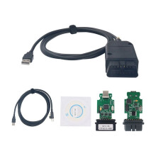 VCDS 26.3 V25.3 HEX V2 OBD2 Diagnostic Cable English-Language VAG Scanner Tool for VAG HEX V2 for Car