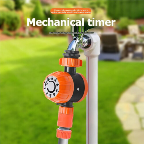 European Standard Mechanical Garden Hose Watering Timer, Automatic Irrigation Controller for Garden Watering 1