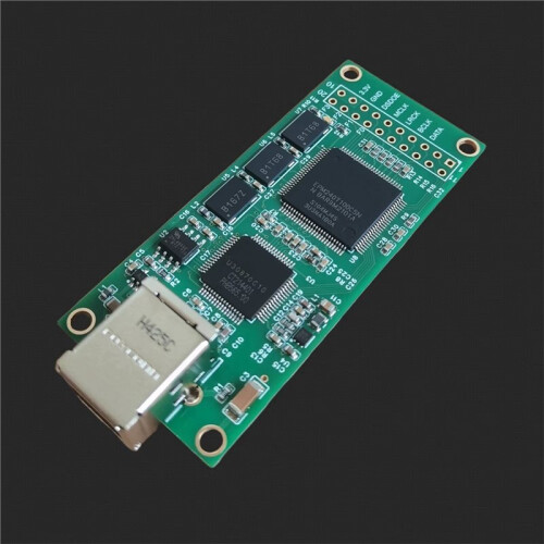 SITIME XMOS XU208 Stepper Card USB Digital Interface Module USB to I2S/IIS Stepper Card DSD256/PCM384 2