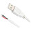 Cabo de Dados USB para MX1.25 Ultrafino com Porta PH Oculta para Tela Secundária de 8,8 Polegadas (Branco) 2
