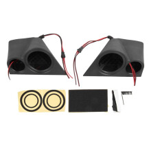 3.5inch Car Audio Horn Holder Bracket Midrange Base 3-Way Frequency Inverted Mold Bracket for Car DVD/CD Players Stand