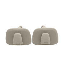2PCS para XC60 XC90 XC40 V90 S90 Ganchos de Hanger para Carro Fileira Traseira 32226341 32226342 Gancho de Clip para Interior Do Carro Bege