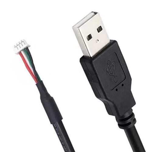 USB to MX1.25 Data Cable Ultra-Thin Hidden PH Port Adapter Wire for 8.8 Inch Secondary Display Screen Black 2