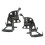 1set  Bracket 60263TBAA00ZZ 60213TBAA00ZZ Suitable for   2016-2021 Models 2