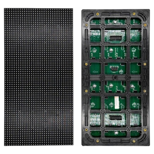 2 Stück PS 1921 LED-Matrix-Außenmodul, Vollfarbmodul, 320 X 160 mm, Programmierbares Display, Werbevideowand 2