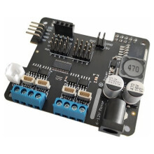 Silnik Krokowy HAT do Raspberry Pi 3, Sterownik Silnika Krokowego, Płytka Rozszerzeń Robota Serwo