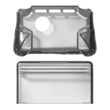 For AYN Thor Protective Case Dual Screen Handheld Protective Cover with Transparent TPU Integrated Soft Handle