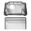 For AYN Thor Protective Case Dual Screen Handheld Protective Cover with Transparent TPU Integrated Soft Handle 1