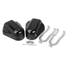 Rear Axle Nut Covers for Softtail Motorcycles From 2008- 2019 Motorcycle Rear Axle Cover Decorative Cover