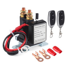 12V  100A RV Truck Off-Road Disconnect  Anti-Theft Kit with Remote Battery Disconnect Prevents Battery Drain