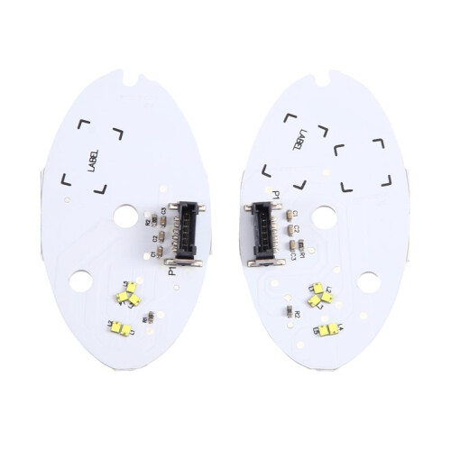 For  Compass Facelift 2020-2022 Car White DRL LED Daytime Running Lights Board Module