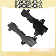 2PCS Fog Light Surround Grill Cover for Model 3 Lower Bumper Decorative Frame 1490023-00-A 1490022-00-A Light Trim